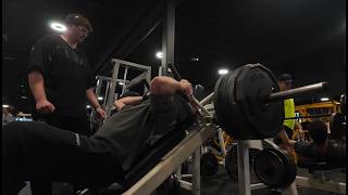 Celebrity GODZILLA QUAD DAY | huge hack squat PR Net Worth