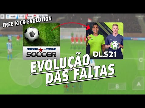 EVOLUÇÃO DAS FALTAS DLS 2015 - DLS 2021 (FREE KICK EVOLUTION)