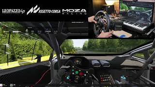 Moza Racing + Assetto Corsa Game Play ( R9 wheel base & RS Steering Wheel ) screenshot 4