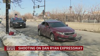 State police investigating shooting on Dan Ryan Expressway