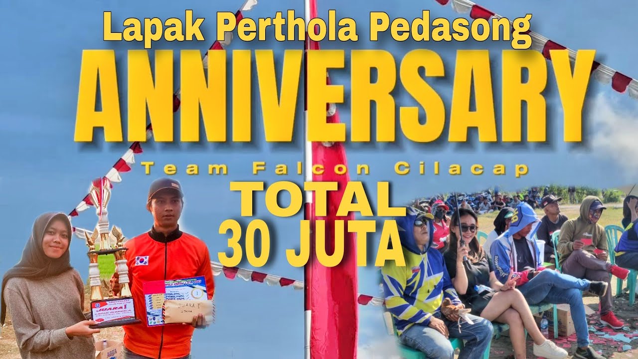 Grandfinal || 6 Player berbagi total 30 juta!! Lapak perthola PEDASONG anniversary falcon team