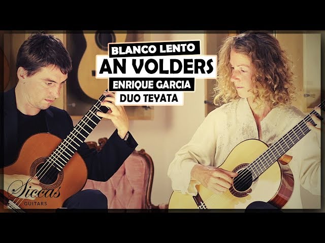 DUO Teyata plays Blanco Lento by An Volders on a 1903 and 1914 Enrique Garcia