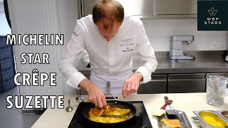 Crêpe Suzette with orange \& Grand Marnier by Thijs Vervloet at 2 star restaurant Colette De Vijvers