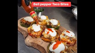 BELL PEPPER TACO BITES
