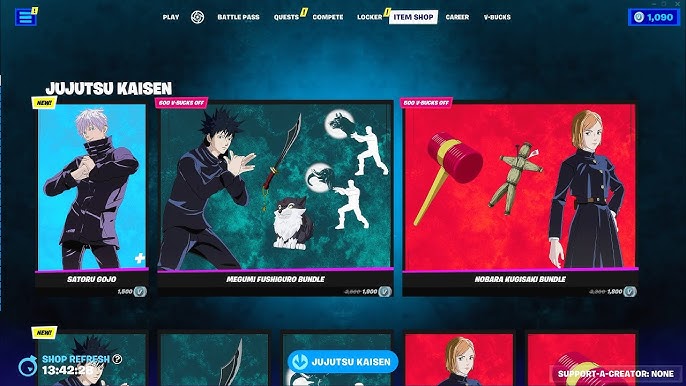 Fortnite anuncia oficialmente colaboração com Jujutsu Kaisen - Veja o  trailer! - Combo Infinito