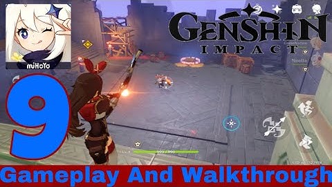 Genshin Impact | Deep Within The Temple Of The Falcon | Gameplay Walkthrough Part 9 | Android, iOS