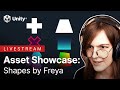 Making shapes in unity with freya