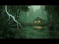 HEAVY RAIN AND THUNDER SOUNDS - DEEP SLEEP | Thunderstorm for Sleeping - Rain Sound Comfort #2