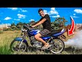 Acelerei a Moto até o Motor DERRETER Cortando Giro