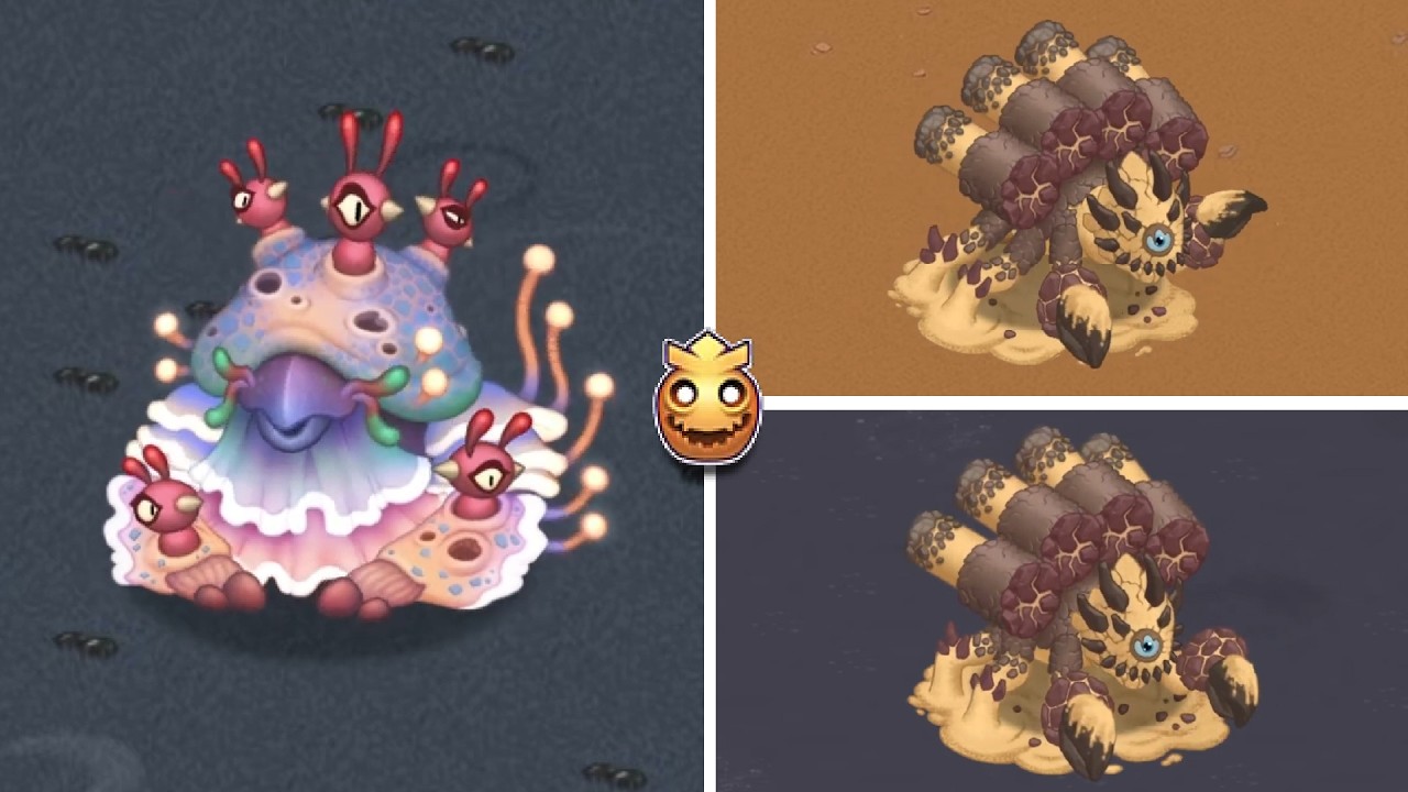 Epic Drummidary and Epic Sporerow - All Islands - New Update (My Singing Monsters)