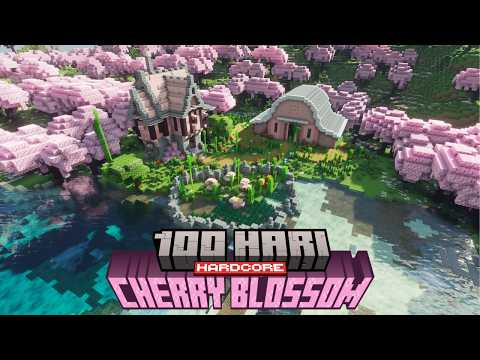 100 Days of Minecraft Cherry Blossom