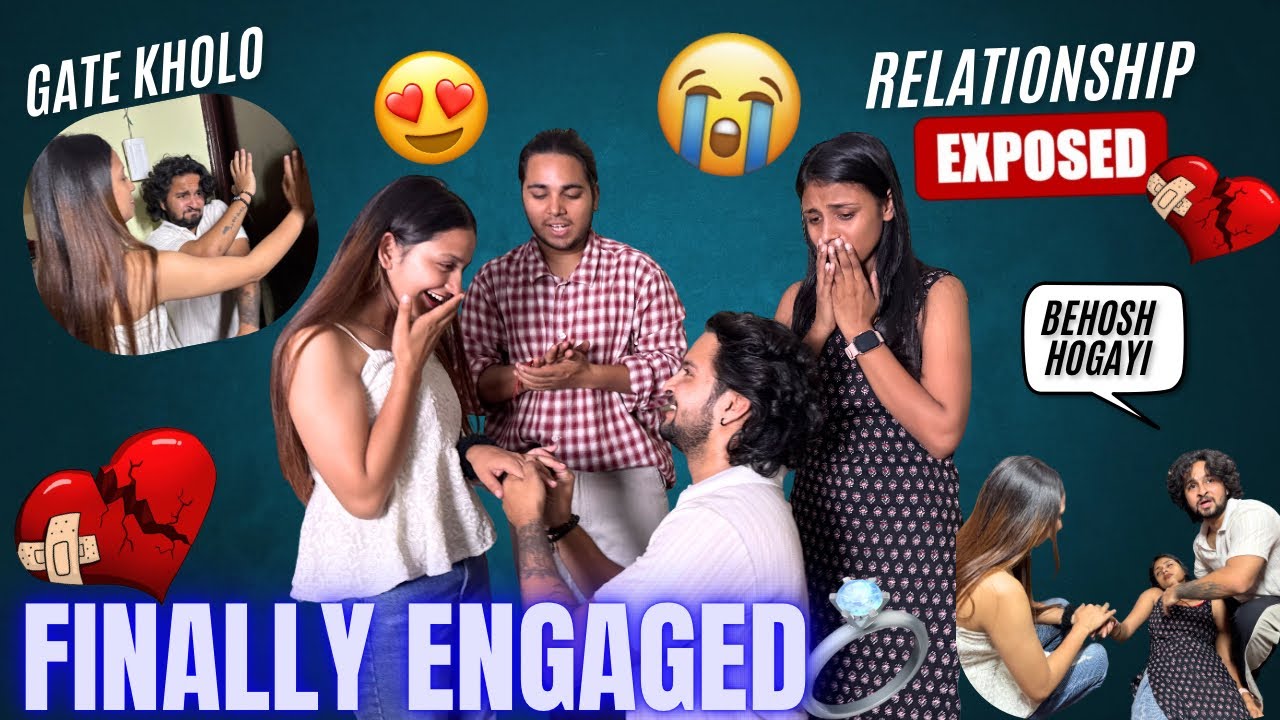 Finally Engaged😱Real Relationship Exposed Itna Bada Sach Sabke Saamne💔- ZIDDIADI