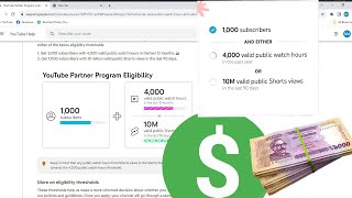 Youtube Partner Program Overview & Eligibility |Tech Rana