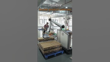 Double product palletizer #robot #cobot #palletizer
