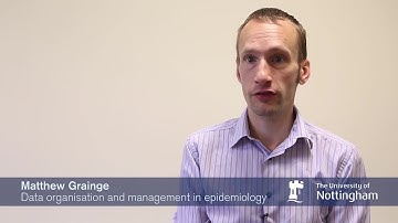 Matthew Grainge Lecturer of Data Organisation and Management in Epidemiology