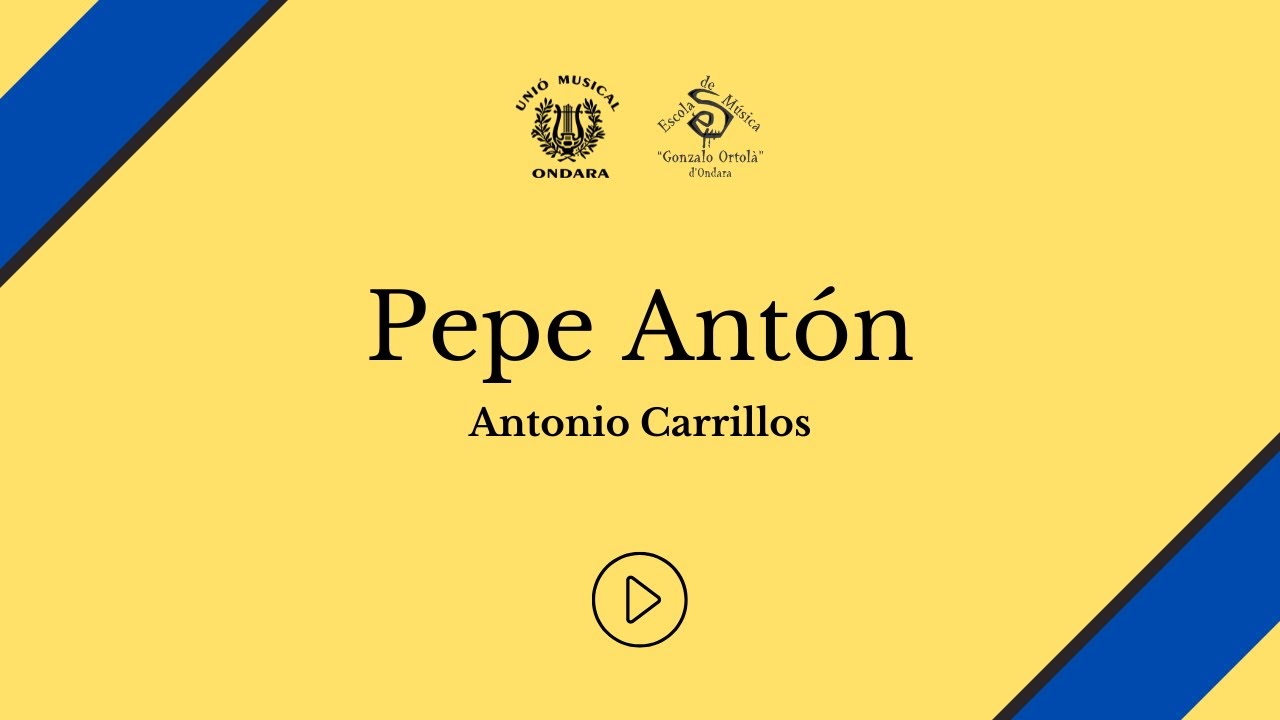 Pepe Antón -  Antonio Carrillos