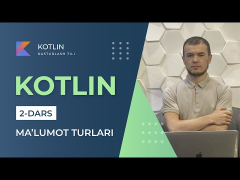 Video: Kotlin ma'lumotlar sinfi nima?