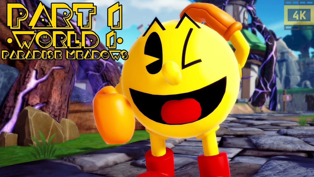 PAC-MAN WORLD 2 REPAC (SERIES X) PART 1 (WORLD 1 - Paradise Meadows ...