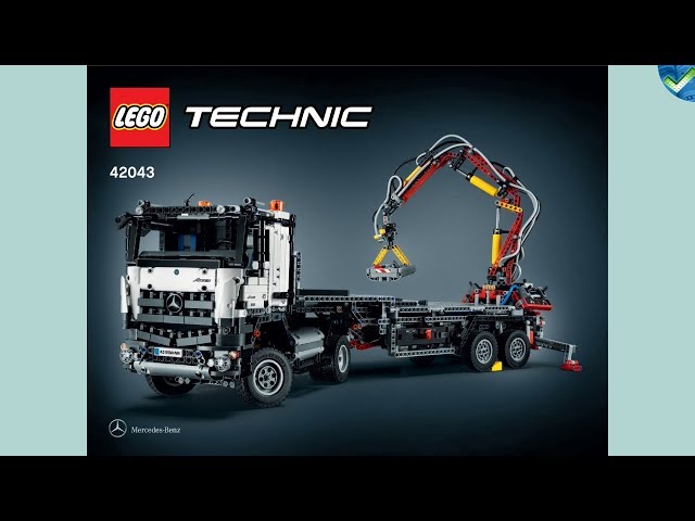 42043 B MB Articulated Construction Truck LEGO® Manual Brickmanuals Instruction - YouTube