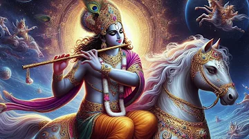 Meditative Krishna's Cosmic Flute - Meditation Music