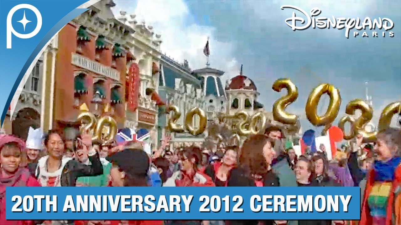 🎉 Ceremony 20th Anniversary of Disneyland Paris 2012