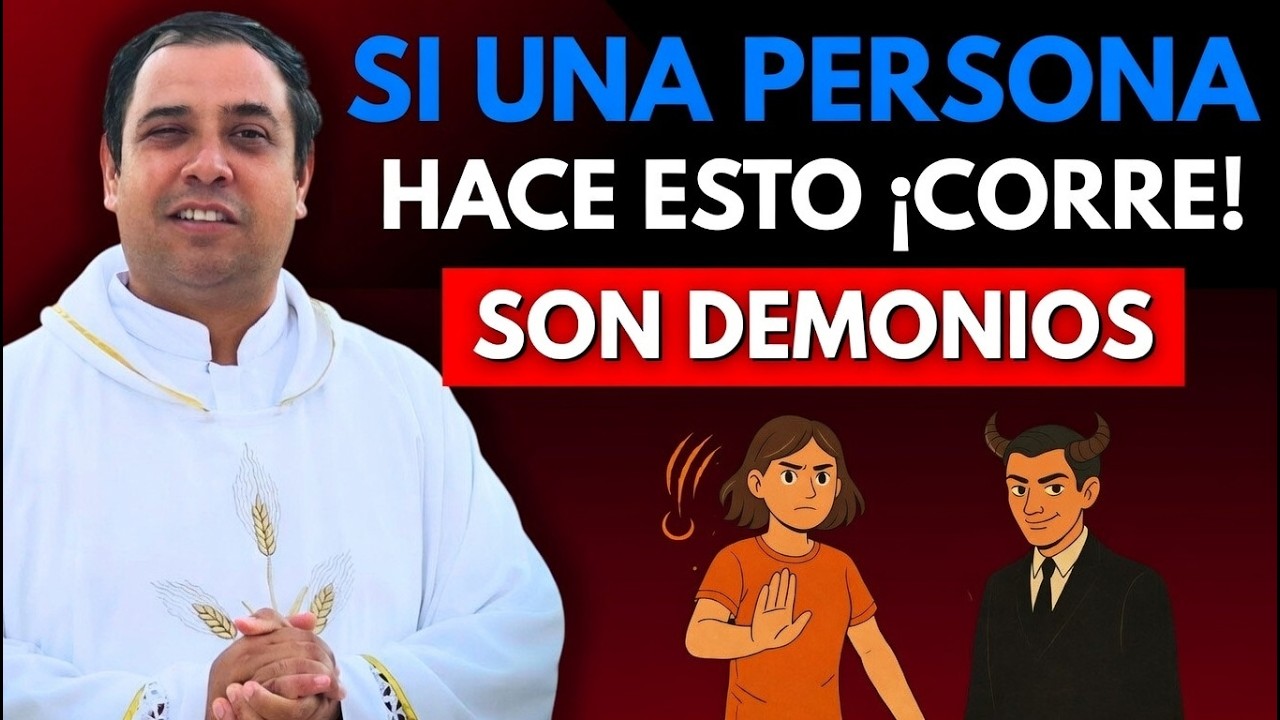 6 SEÑALES INCONFUNDIBLES de que estás ante un DEMONIO HUMANO (No lo Ignores) | Padre Arturo Cornejo