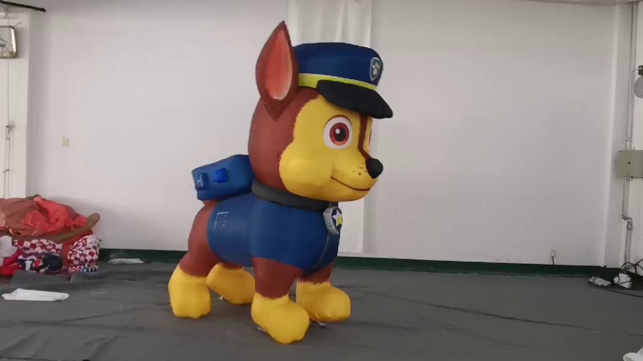 Walking Inflatable Balloon PAW Patrol Dog Costume For Stage Decoration