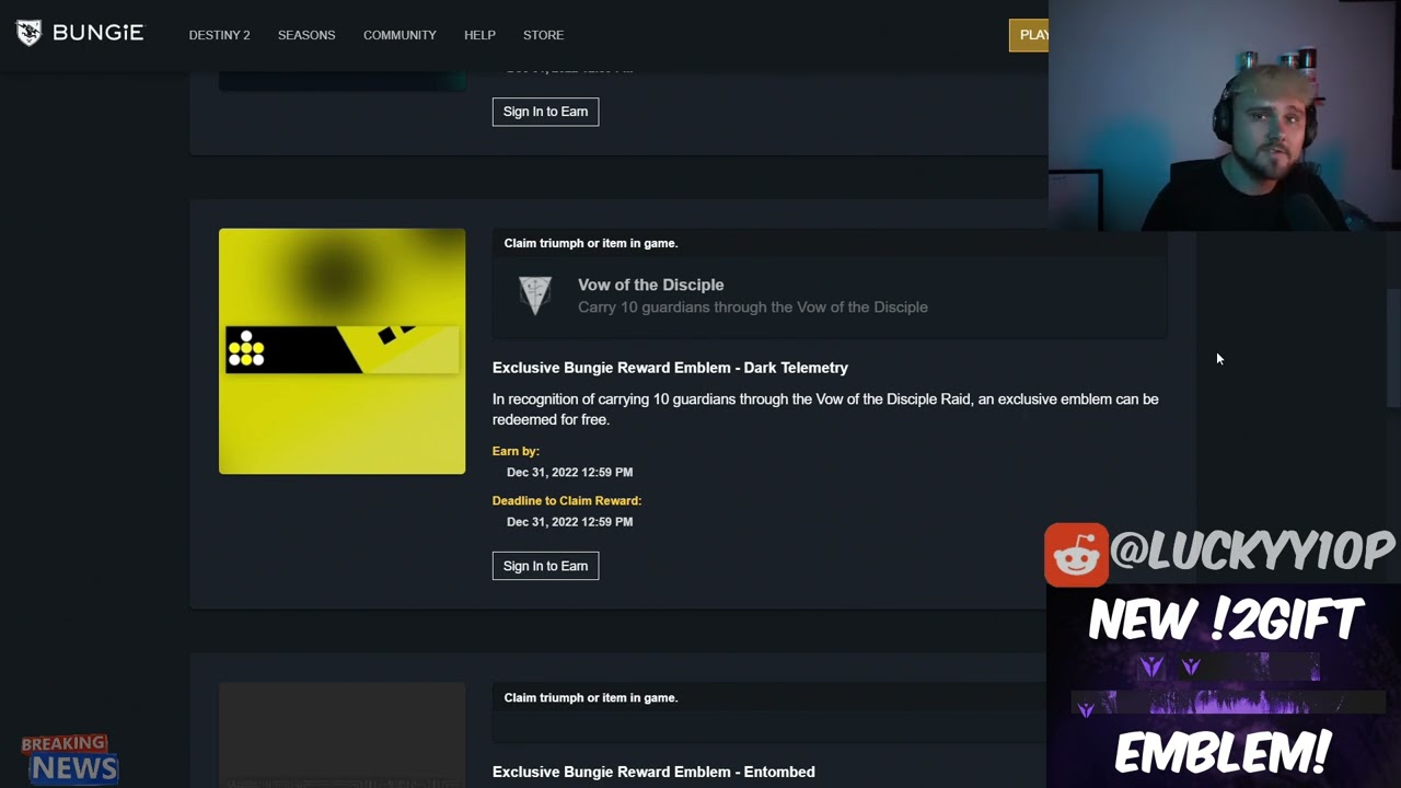 Bungie's Creates NEW Vow Sherpa Emblem After Blunder!