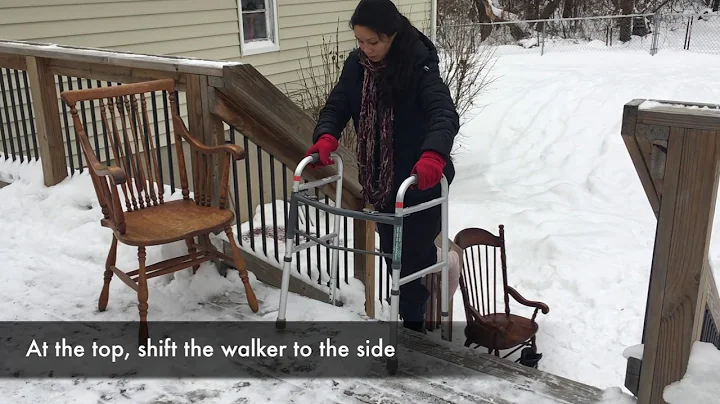 Stair Climbing Walker Technique