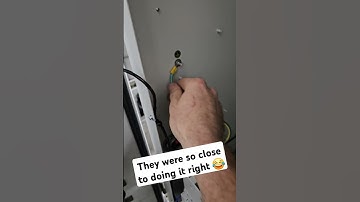 The electricians were so close to doing it right 😂 #cnc #edm #manufacturing