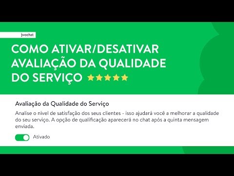 Vídeo: Como Desativar O Serviço De Chat