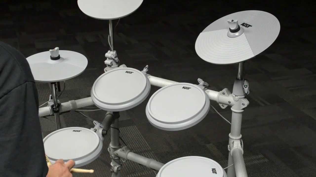 Kong Lear Hammer varsel KAT Percussion - KT1 Digital Drum Set - YouTube