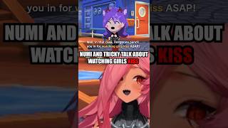 Numi and Tricky Watch Girls Kiss?! #akumanihmune #numivtuber #numi #nihmune #vtuber #vtubers #shorts
