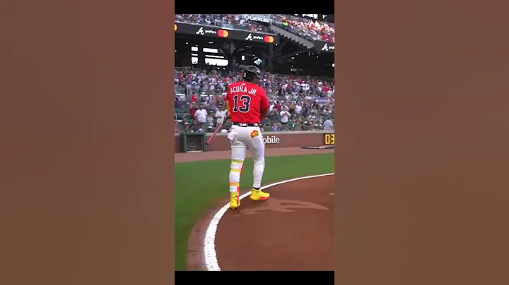 HE'S BACK!!! #baseball #ronaldacunajr