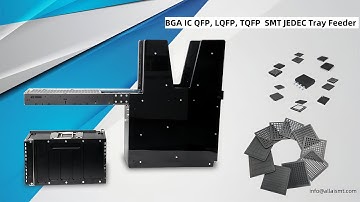 BGA IC QFP，LOFP，TOFP SMT JEDEC Tray Feeder  --SMT production line, PCBA assembly