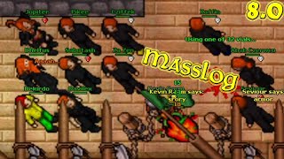 PK Team Masslog on boats! (Berylia 2007 - RL Tibia 8.0) Xaffin