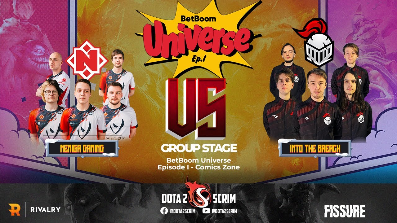 Nemiga Gaming vs Into The Breach - BetBoom Universe: Episode I - Comics Zone - Group Stage - BO3