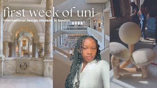 first week of university 🇿🇼Zimbabwean international student edition | art school diaries