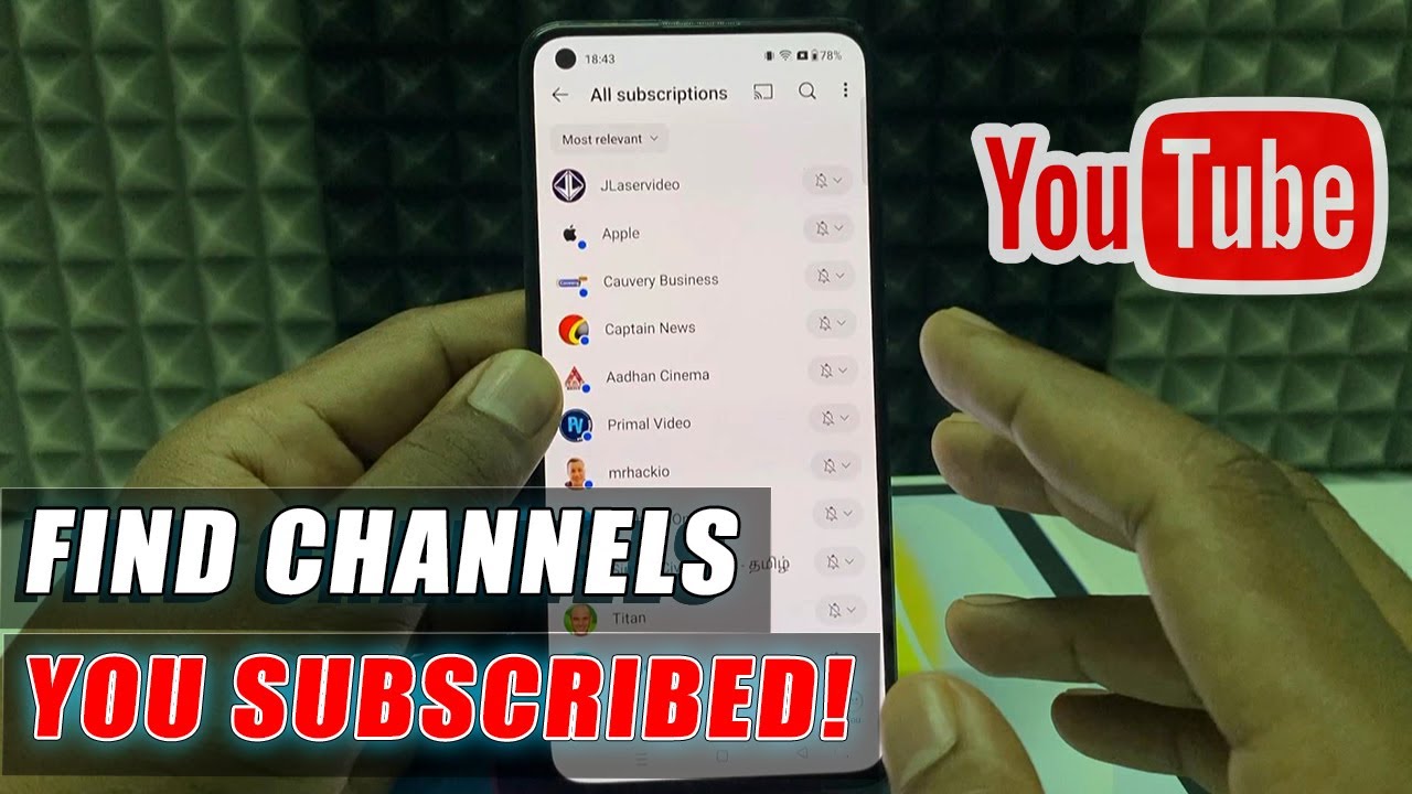 how to see which channels i have subscribed on youtube (2025)