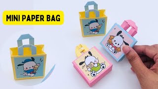 How To Make Mini Gift Bags / Gift Bag Making With Face Mask / Easy Craft Ideas For Kids #gift #craft