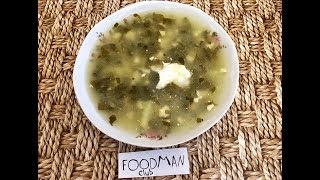 Борщ из щавеля на курином бульоне: рецепт от Foodman.club Борщ из щавеля на курином бульоне: рецепт от Foodman.club