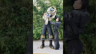 Human wearable robot adult suit, we can custom.#wearable #cosplay #performance #evafoam #cosplayer