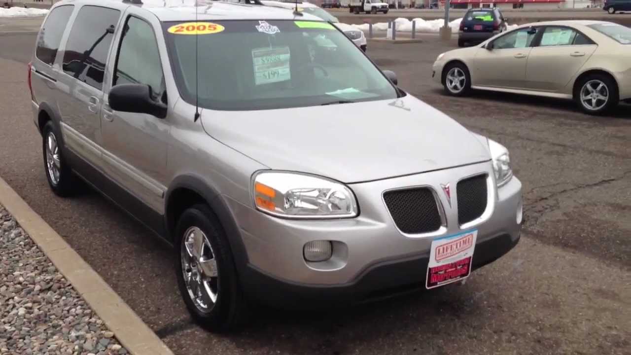 2005 Pontiac Montana SV6 Hometown Motors of Wausau Used Cars YouTube