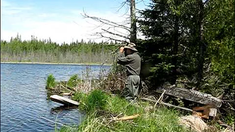 Martins Old Off Grid Log Cabin #9 Hawk's Pond Brimming Full of Water