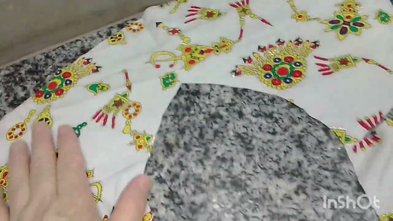 #تفصيل الجبة القباءلية بالتشرشيفة  الجزء الاول #la robe kabyle