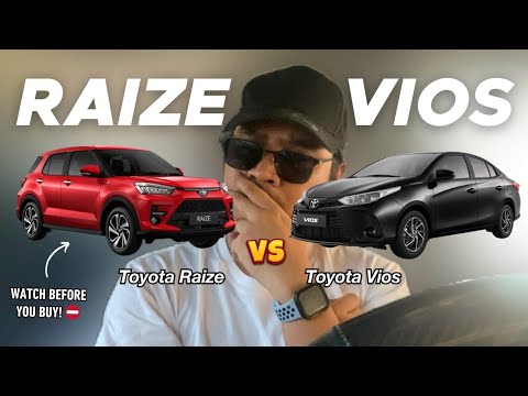 Toyota Vios vs. Toyota Raize | DON’T MAKE a MISTAKE! ✋🏻| WATCH BEFORE YOU BUY!