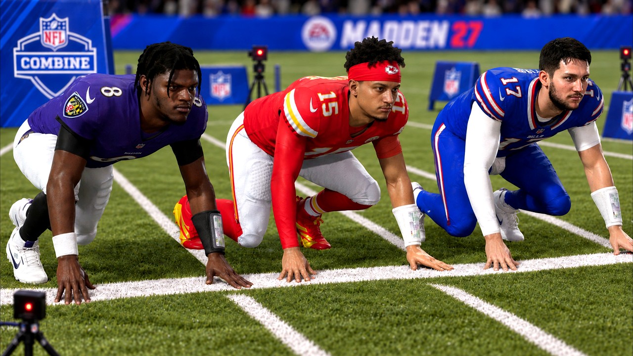 I Put Every Quarterback in a Race!