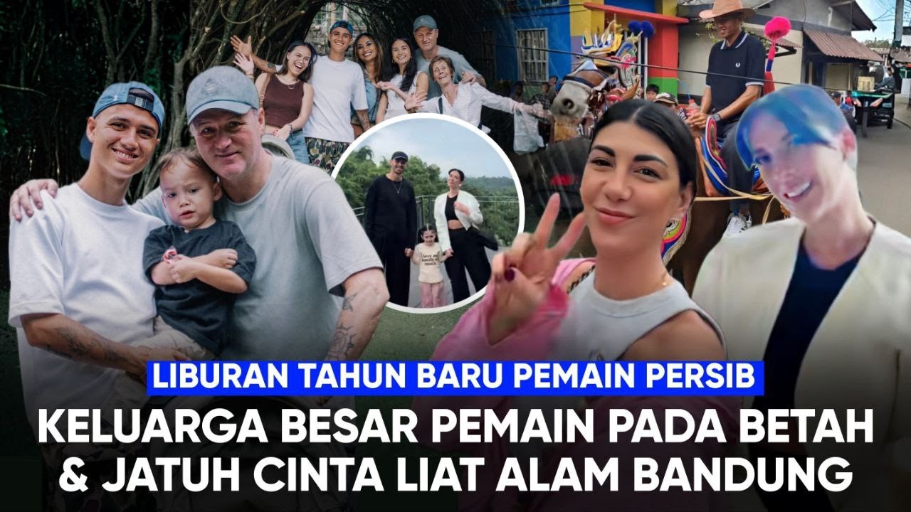 Keluarga Eliano Gak Ekspek Betah di Bandung, Istri Barba & Jung Pamer Keindahan Alam: Mau Stay Lama