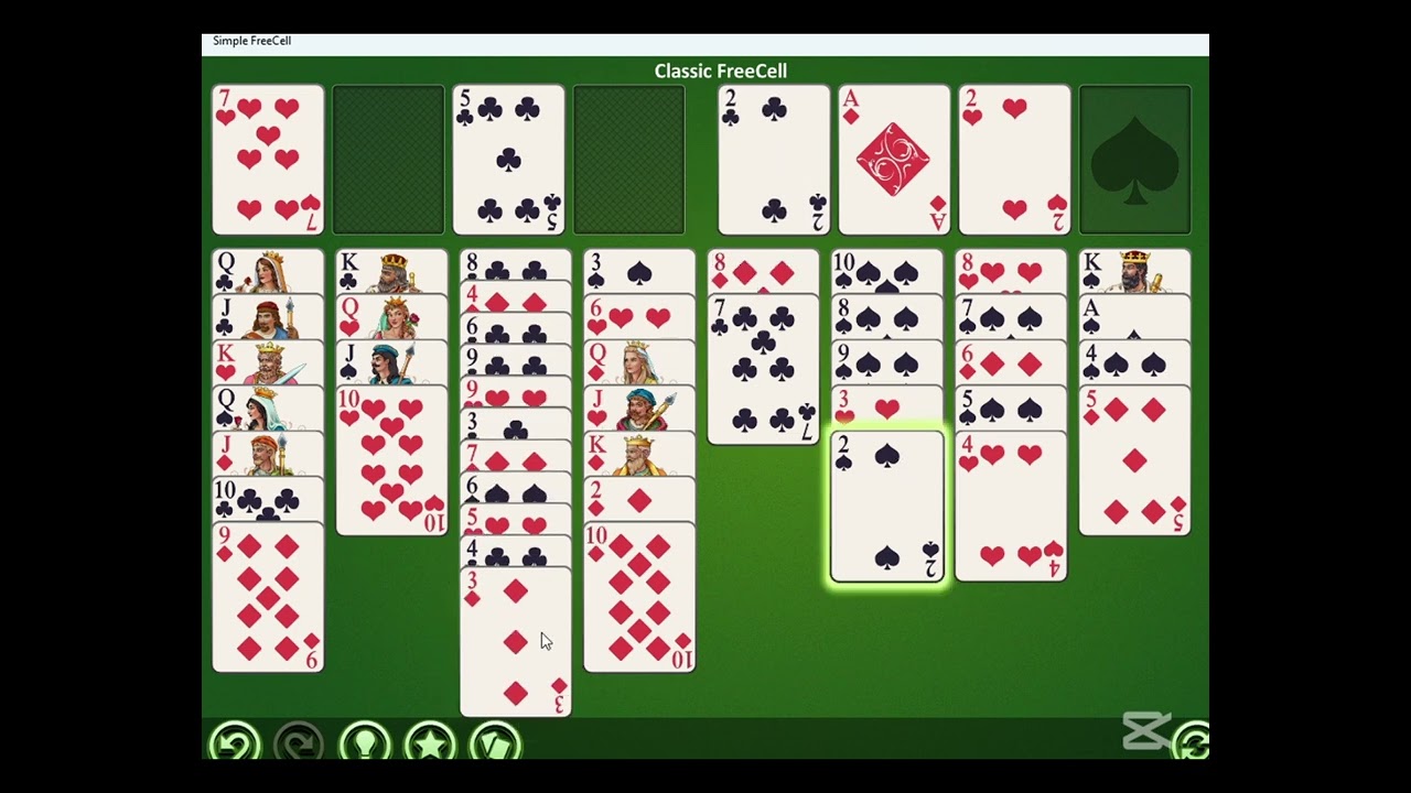 HOW TO PLAY FREECELL SOLITAIRE GAME NO 