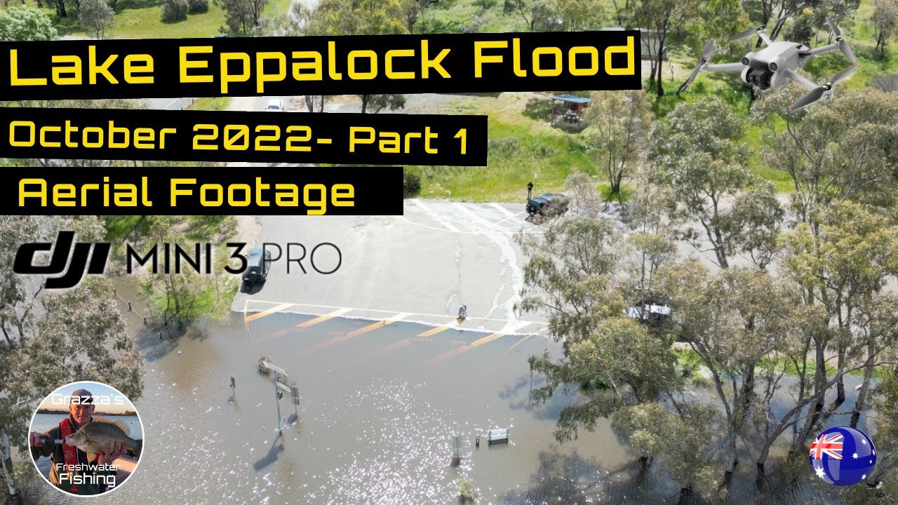 Lake Eppalock in Flood Part 1 | Bendigo - Central Victoria  | DJI Mini 3 Pro - Drone Flight